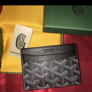Goyard cardholder wallet